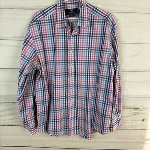 Vineyard Vines Multicolor Plaid Button Down Shirt